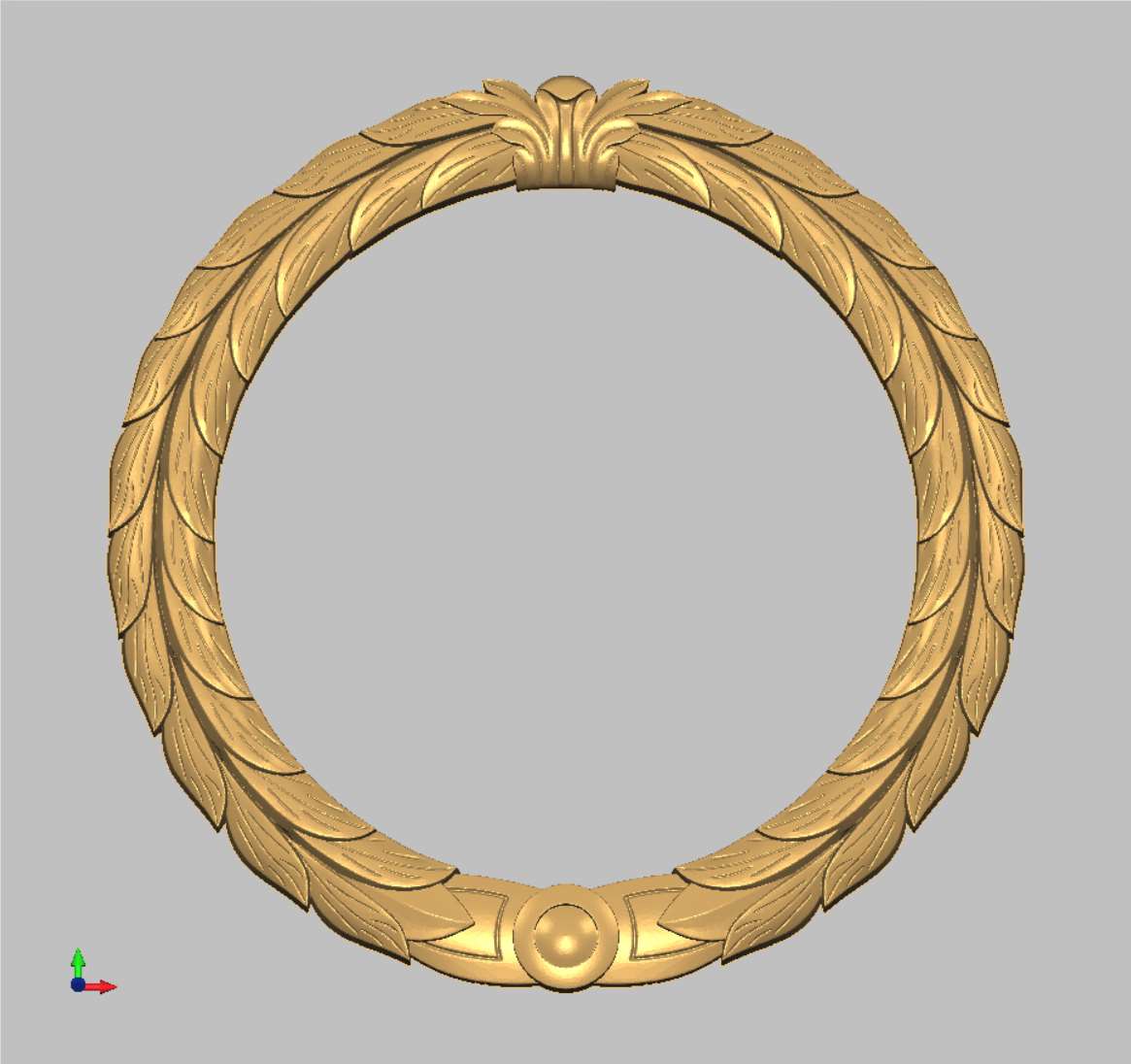 Рамка круглая 