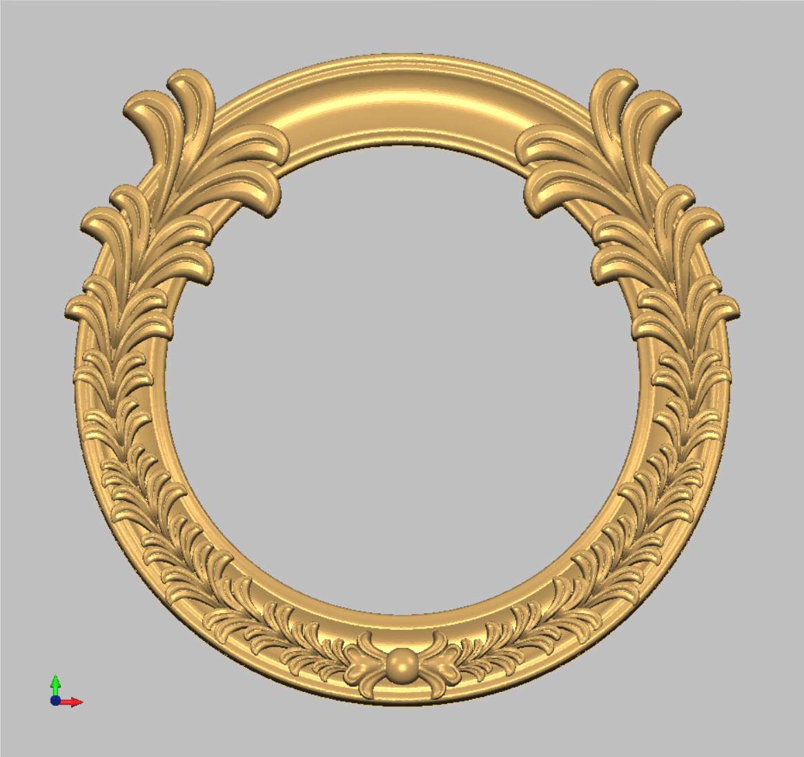 Рамка круглая 