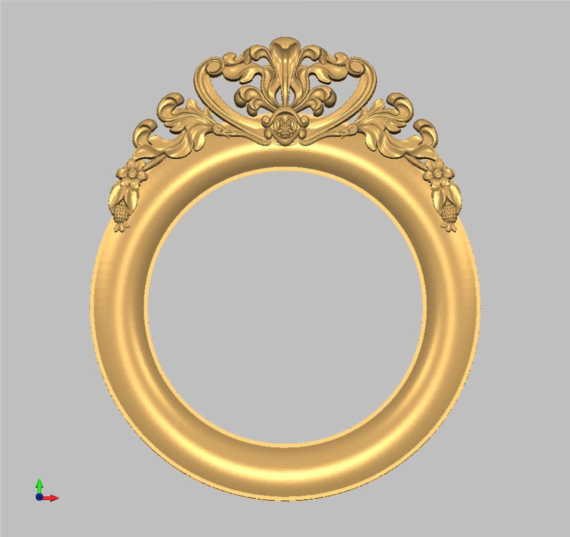Рамка круглая 