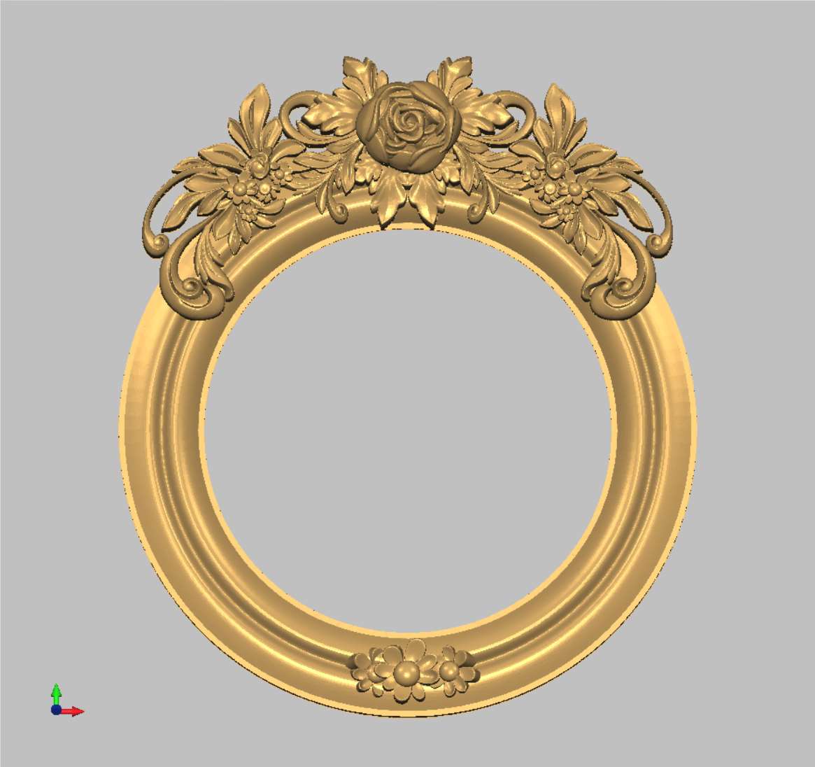 Рамка круглая 