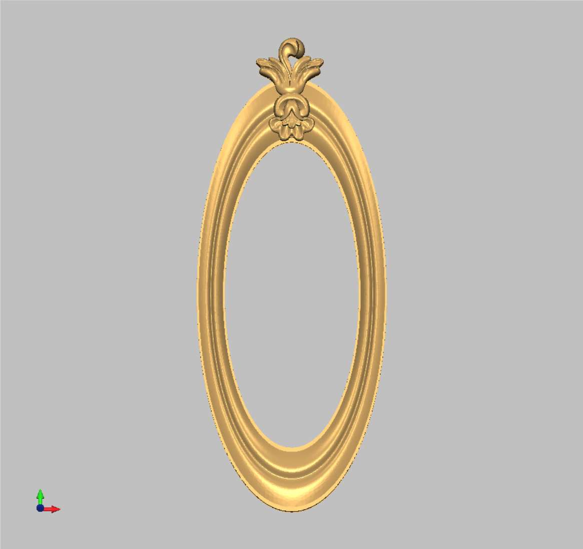 Рамка овальная (Модель 6163)