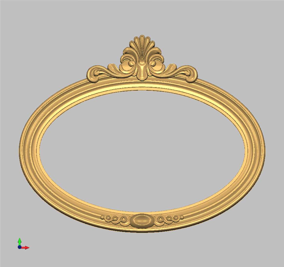 Рамка овальная 