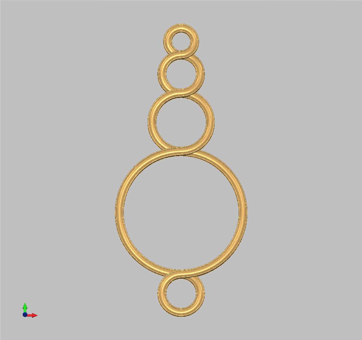 Рамка «Кольца» (Модель 6195)