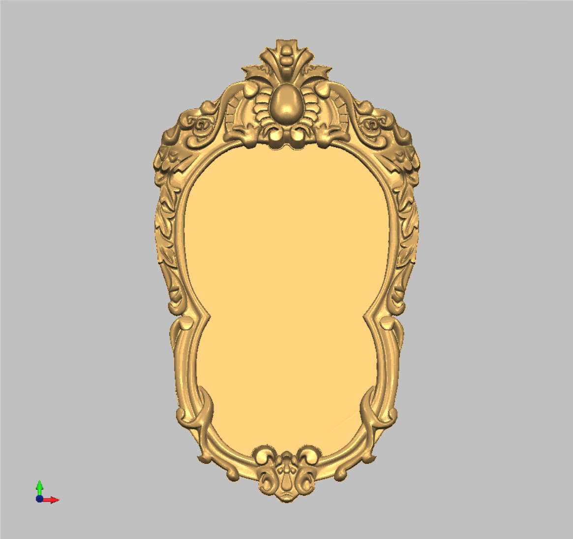 Рамка овальная «Рококо» (Модель 6248)