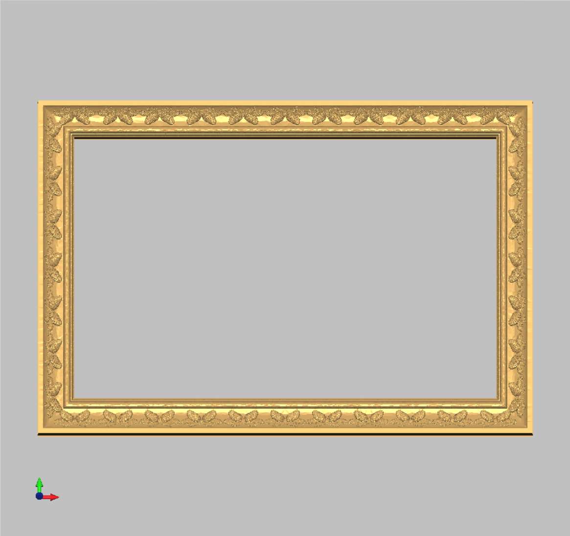 Рамка прямоугольная «Рельеф» (Модель 6257)