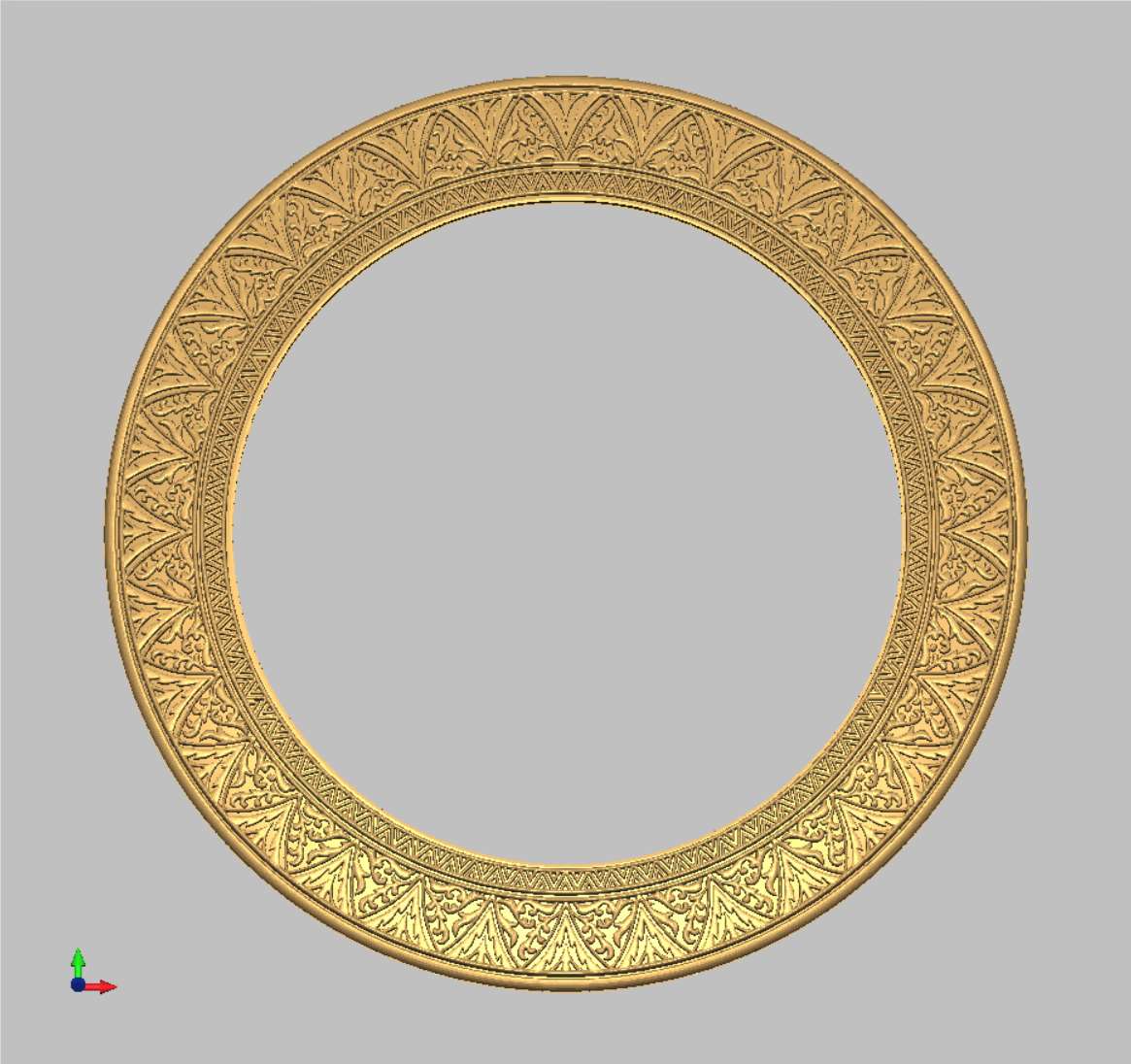 Рамка круглая «Ренессанс» (Модель 6258)
