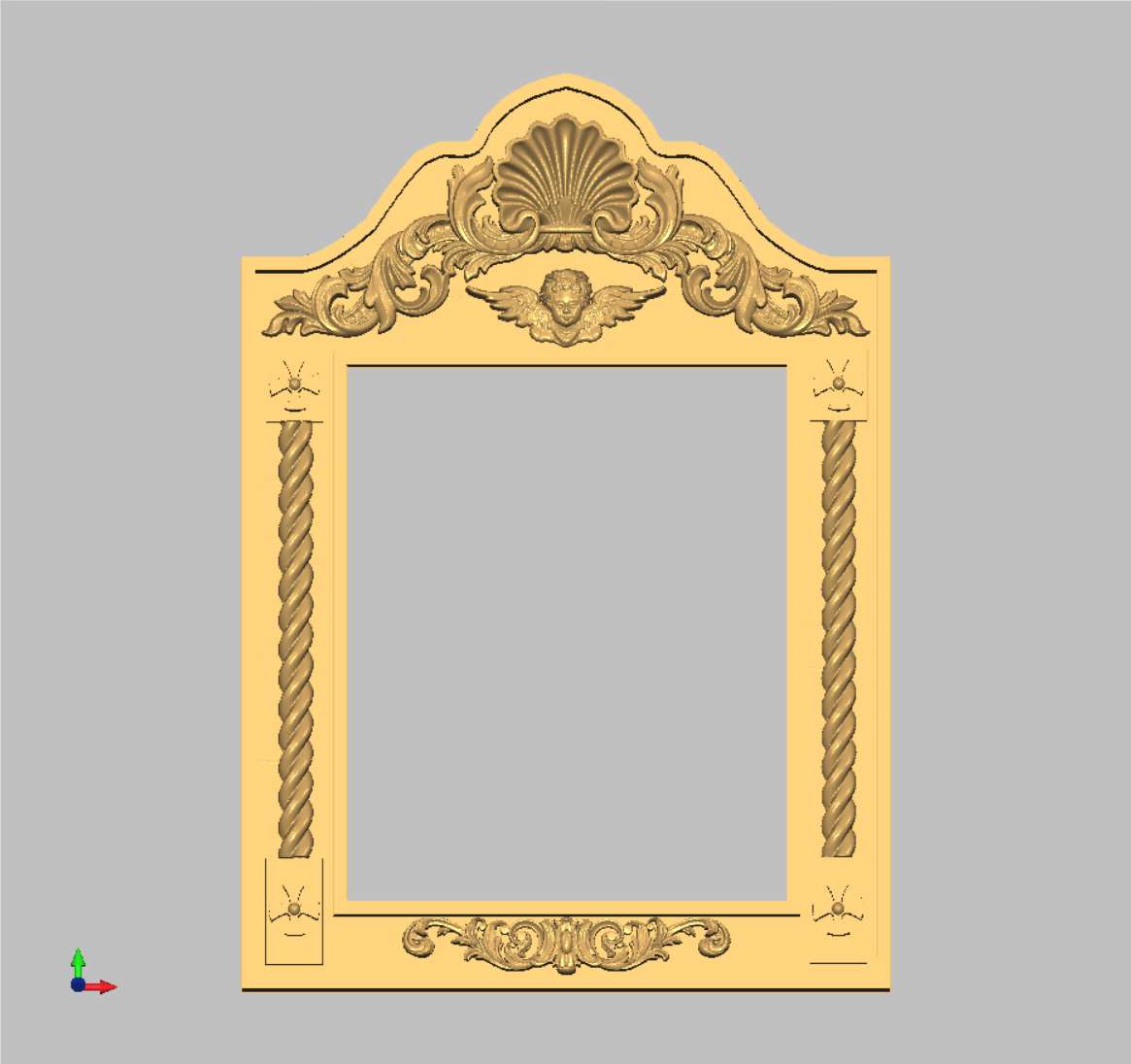 Рамка прямоугольная «Амур» (Модель 6264)