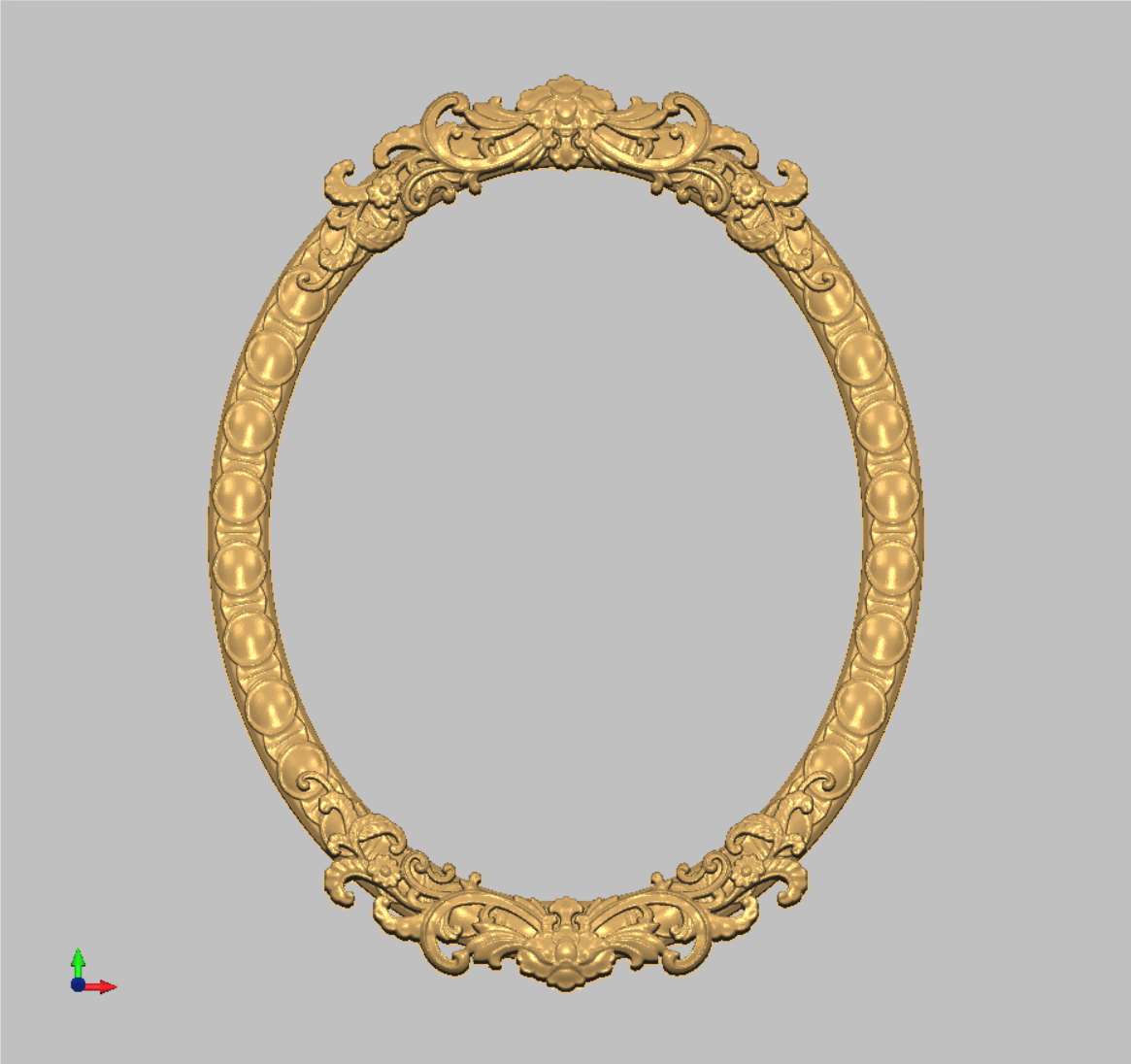 Рамка овальная «Рококо» (Модель 6279)