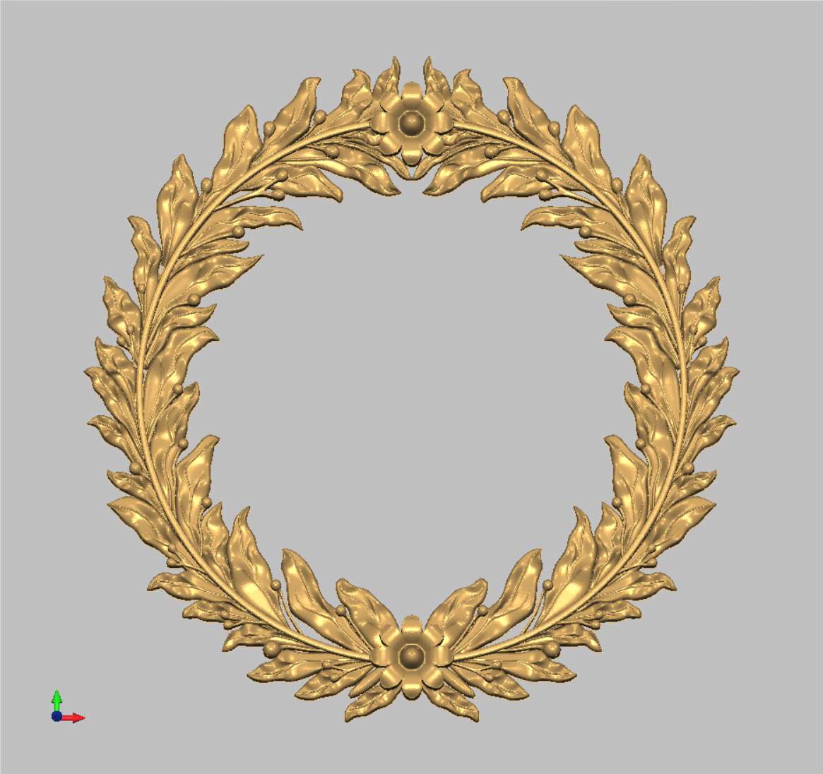 Рамка круглая «Венок» (Модель 6283)