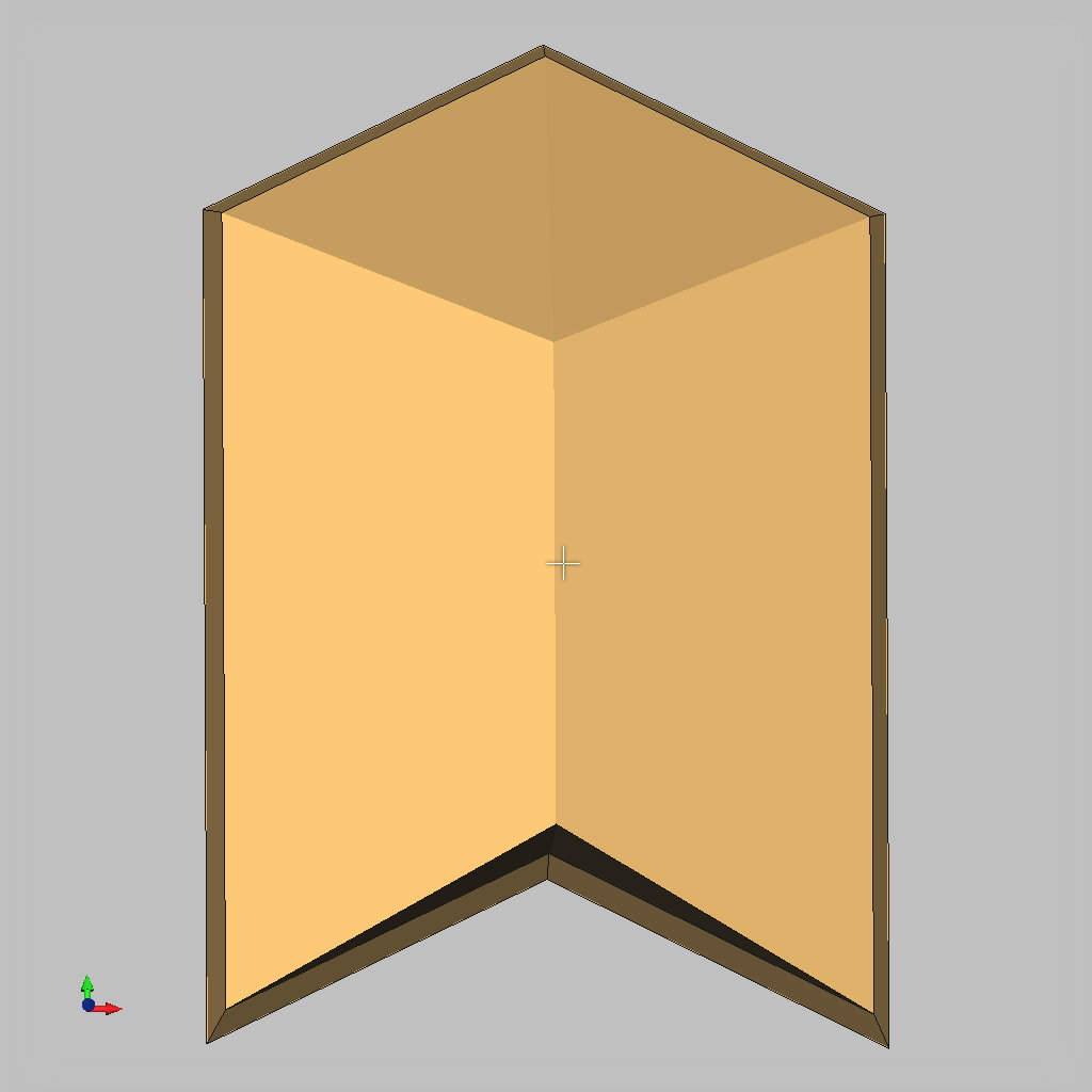 Arrow decorative panel (Model 2858)