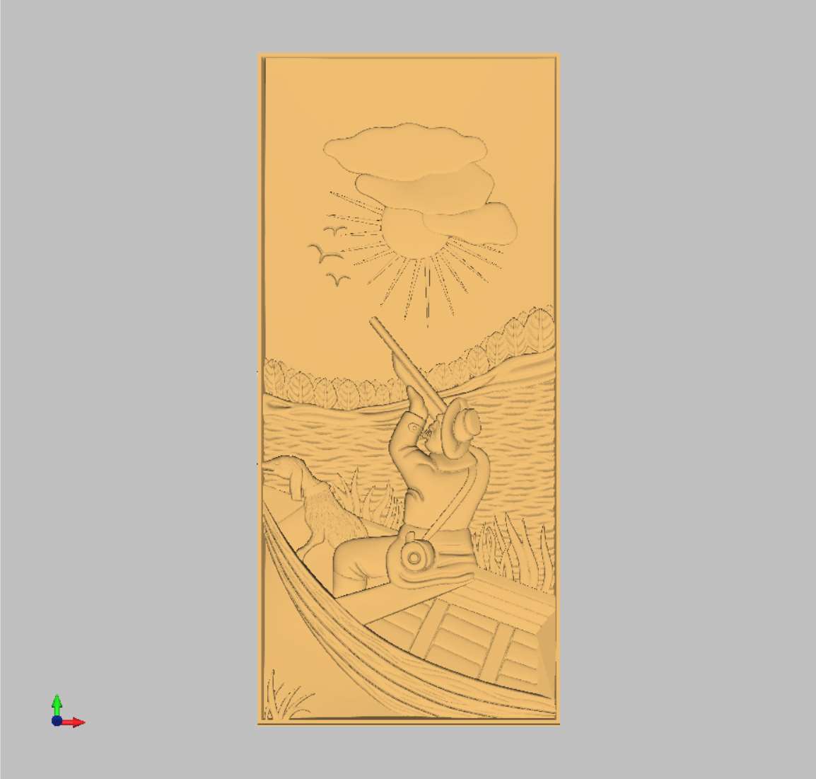 Frameless panel 