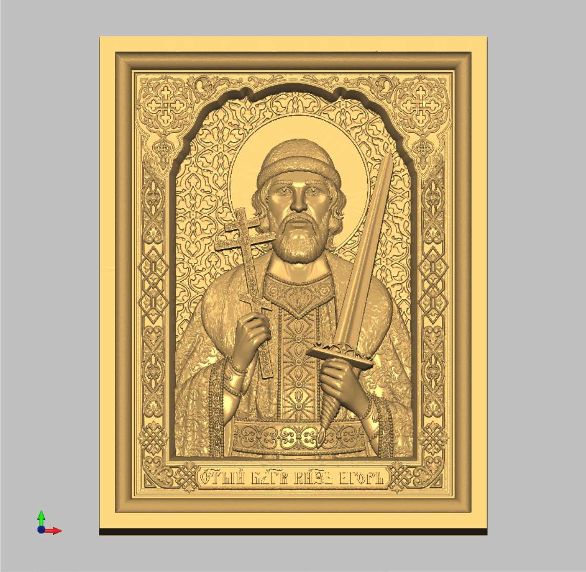 The icon of the 