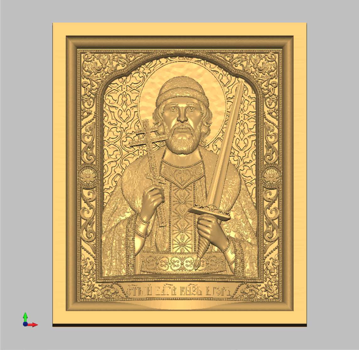 The icon of the 
