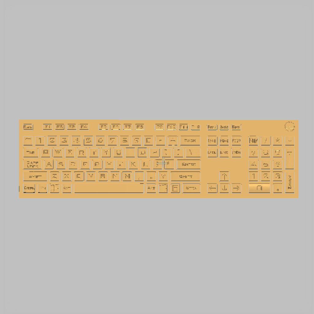 Computer keyboard (Model 3606)