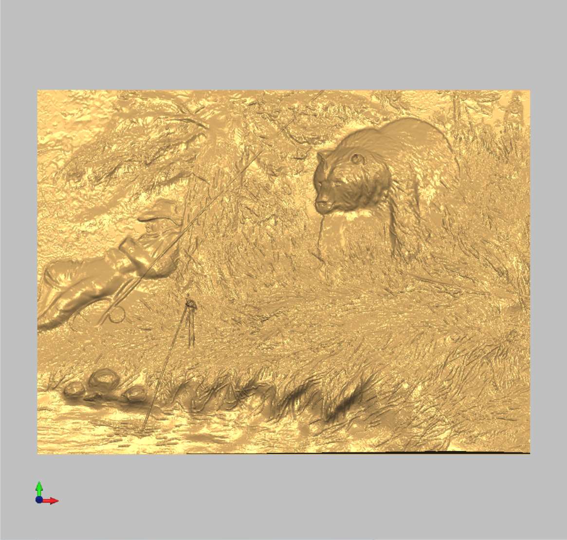 Non -frame panel 