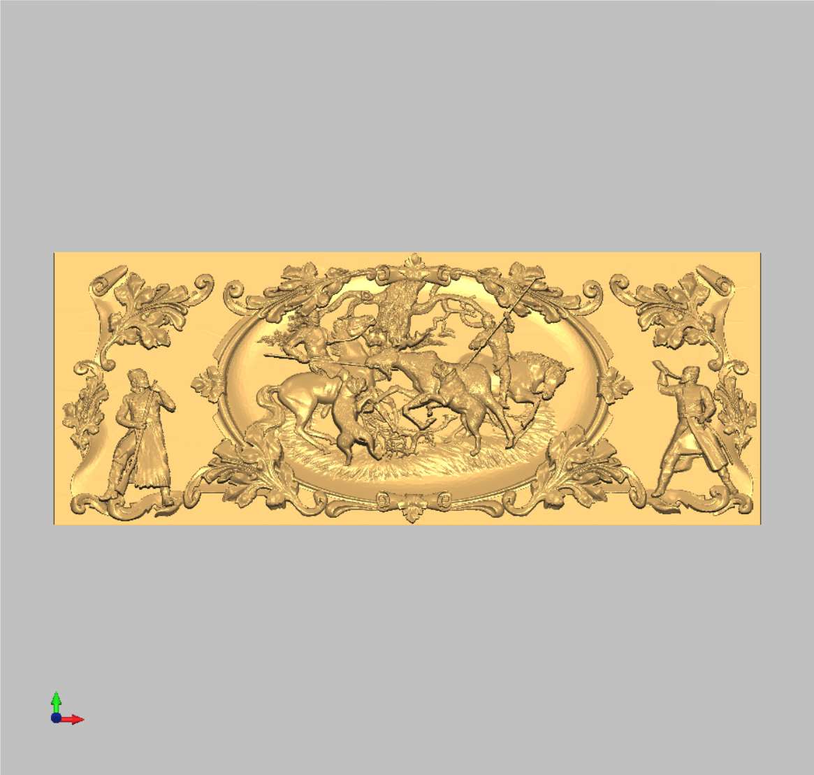 Panel without frame 