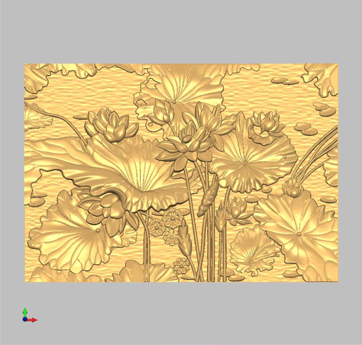 Panel without a frame 