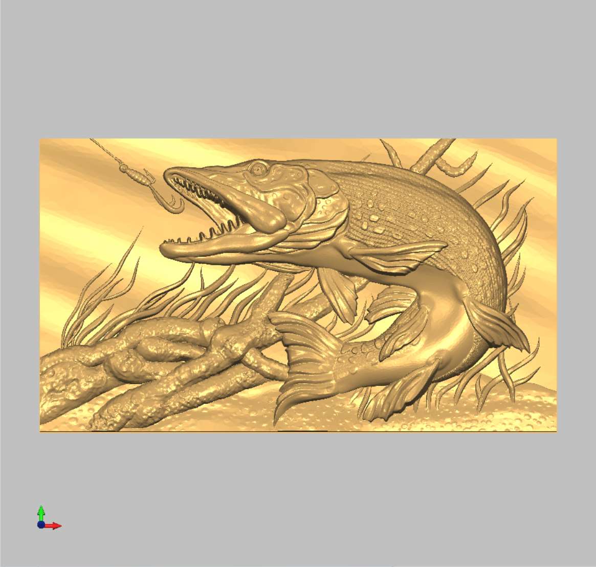 Panel without a frame 
