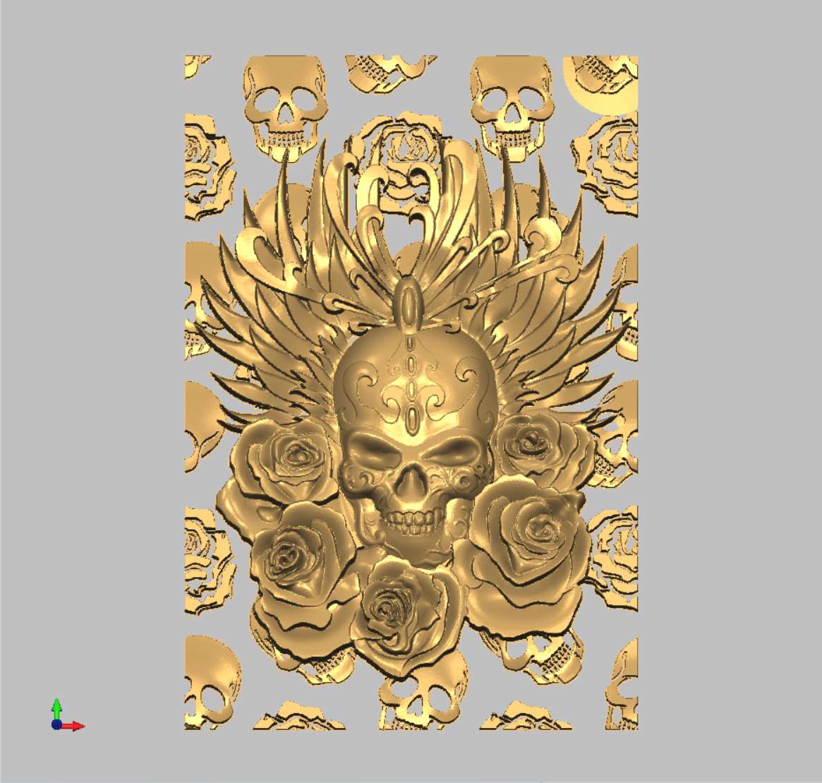 Panel without a frame 