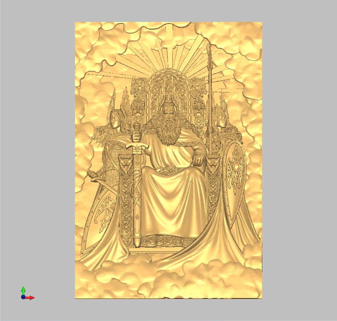 Unframed panel 