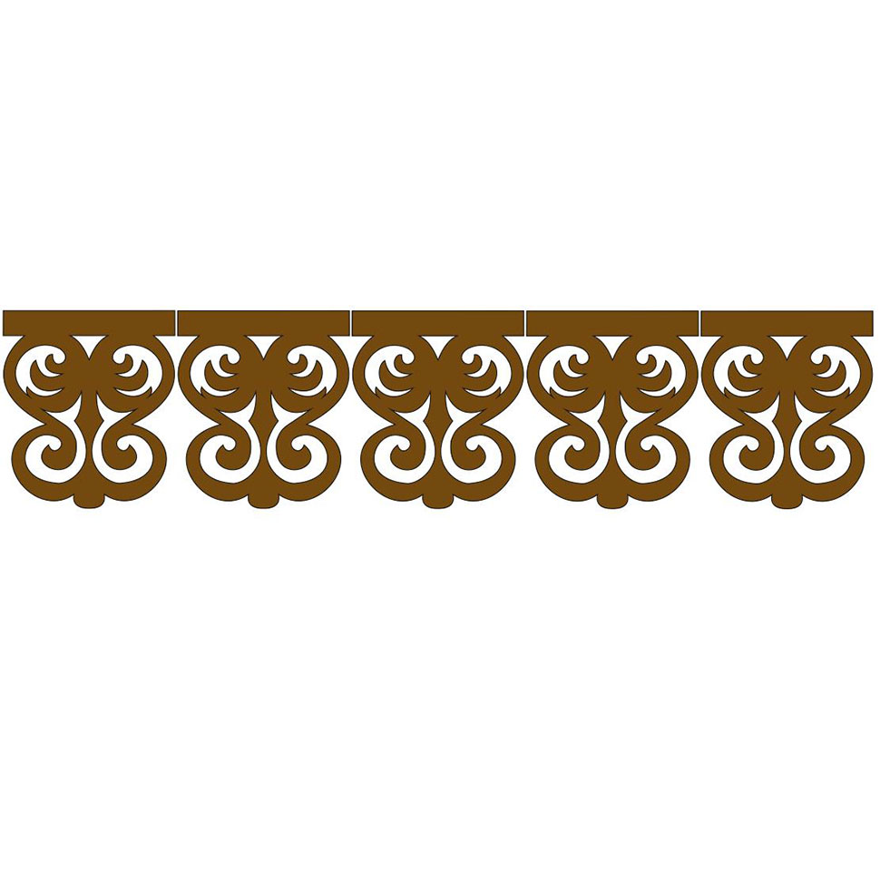 Slotted thread pattern (Model V-133)