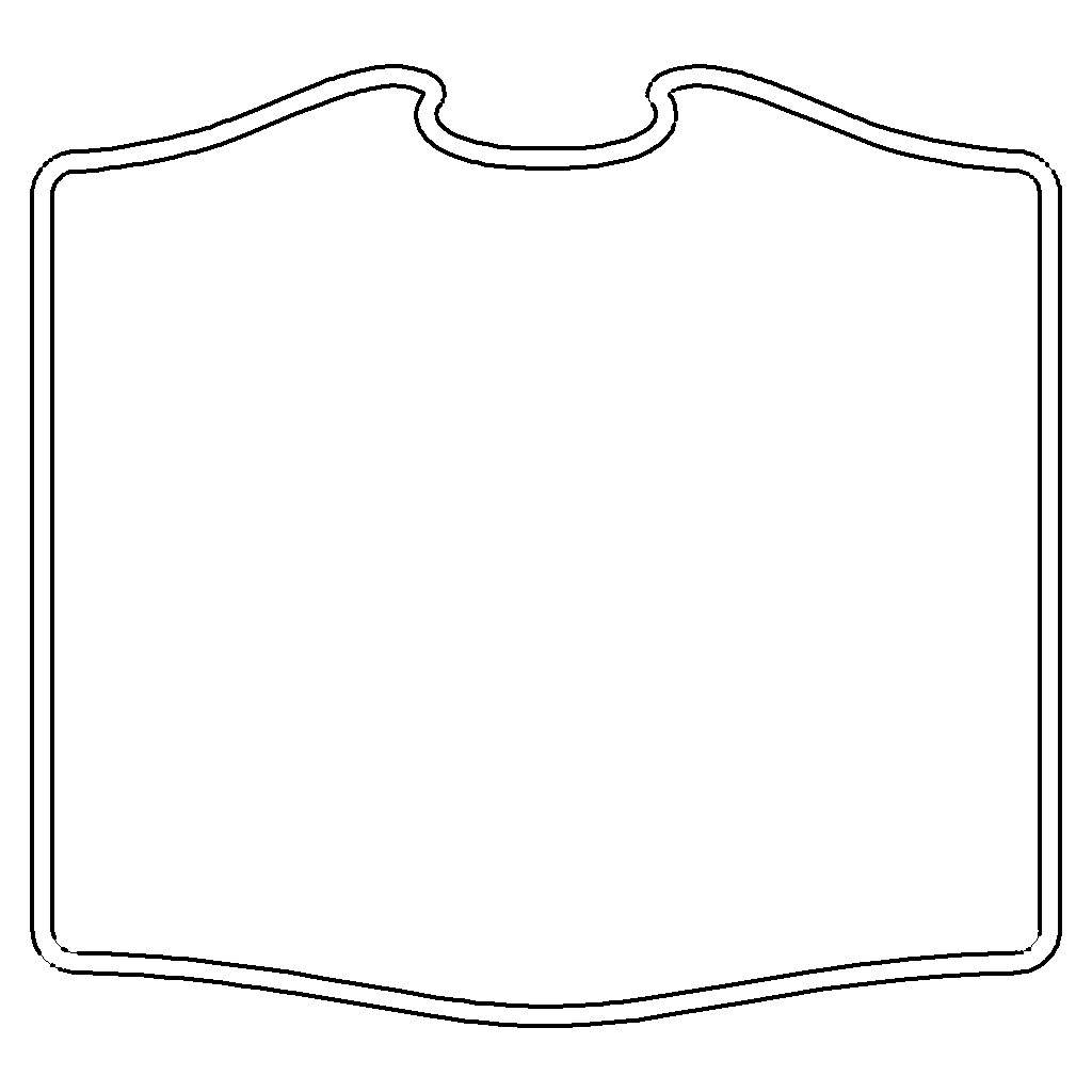 Frame (Model v-4796) DXF, EPS, CAD 2D vector model